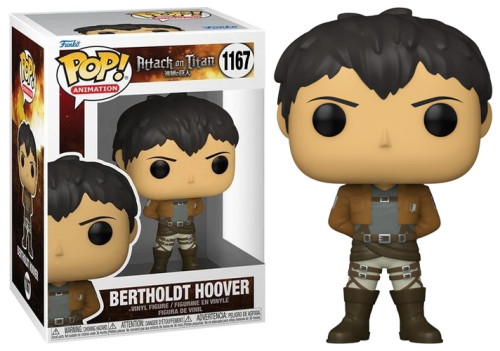 Funko Pop - Attack on Titan - Bertholdt Hoover 1167 . #1167 - Produto Original