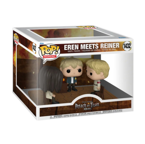 Funko Pop - Attack On Titan - Eren Meets Reiner - #1432-Attack On Titan-0