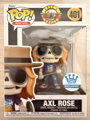 Funko Pop - Axl Rose Guns N' Roses #401 - Produto Original