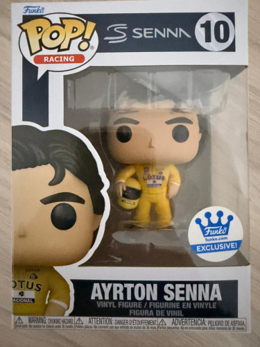 Funko Pop - Ayrton Senna Senna #10 - Produto Original