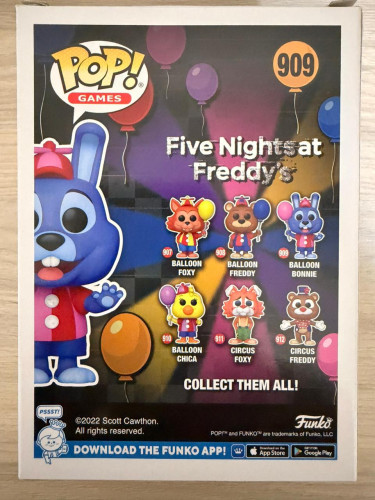  Five Nights Freddy's #909 - Produto Original