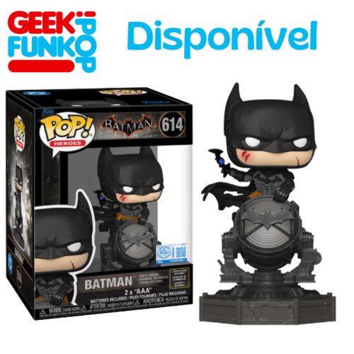 Funko Pop - Batman Exclusivo Luz E Sons DC Batman #614 - Produto Original