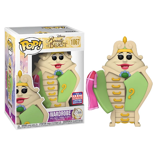 Funko Pop - Beauty And The Beast - Wardrobe 1067 (2021 Summer Convention) - Beauty And The Beast - #1067