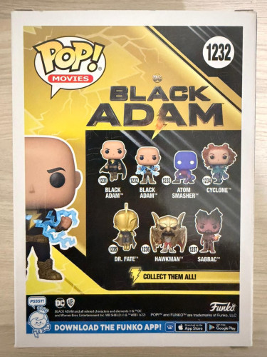  Black Adam #1232 - Produto Original