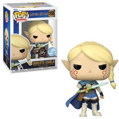 Funko Pop - Black Clover - Charlotte 1155  ( Glow) (Chase )-ANIMATION BLACK CLOVER-1155