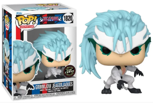 Funko Pop - Bleach - Grimmjow Jeagerjaques 1820 Gitd (chase) - Animation Bleach - #1820 FUNKO POP #1820 - Produto Original