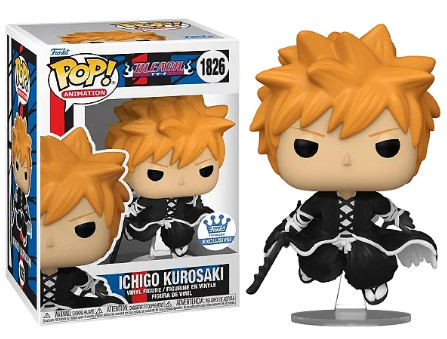 Funko Pop - Bleach - Ichigo Kurosaki 1826 (FUNKOSHOP)-Animes-1826