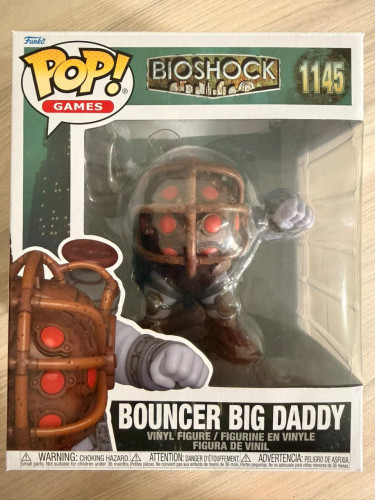 Funko Pop - Bouncer Big Daddy Bioshock #1145 - Produto Original