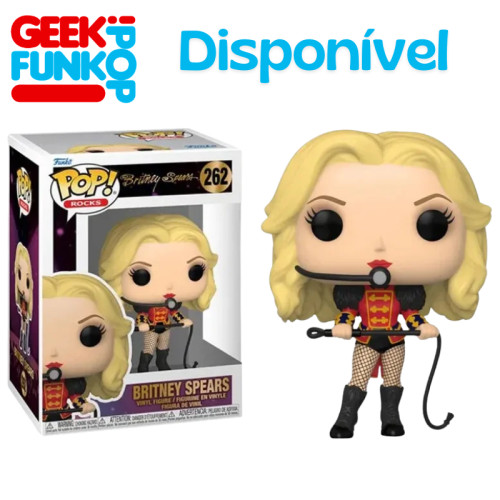 Funko Pop - Britney Spears Britney Spears #262 - Produto Original
