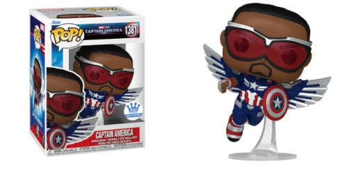 Funko Pop - Captain America: Brave New World - Captain America 1381 (funko Shop) - Marvel Avengers Infinity War - #1381 FUNKO POP #1381 - Produto Original