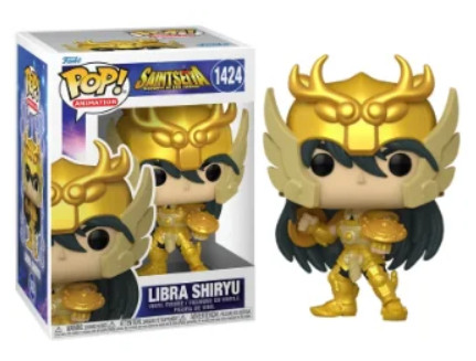 Funko Pop - Cavaleiros do Zodiaco: Saint Seiya - Libra Shiryu 1424-CDZ - Cavaleiros Do Zodiaco-1424