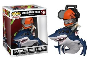 Funko Pop - Chainsaw Man - Chainsaw Man & Beam 147 - Chainsaw Man - #147-FUNKO POP-147