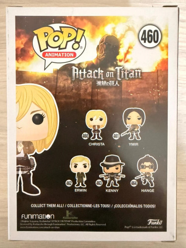  Attack On Titan #460 - Produto Original