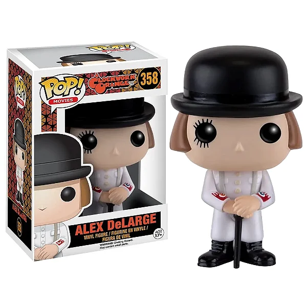 Funko Pop - Clockwork Orange - Alex DeLarge 358 FUNKO POP #358 - Produto Original