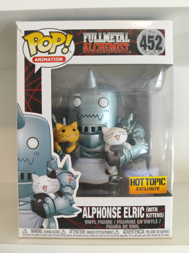 Funko Pop - Combo Alphonse Elric Animation Fullmetal Alchemist #1 - Produto Original