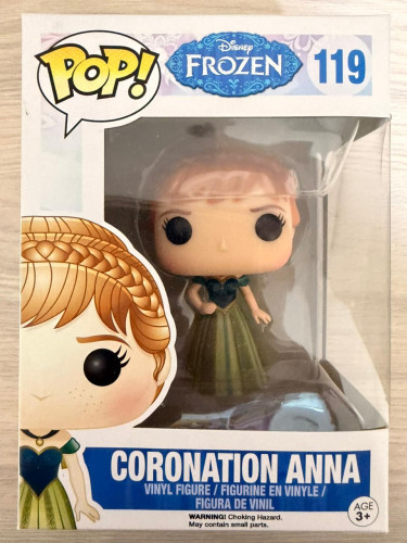Funko Pop - Coronation Anna Disney Frozen #119 - Produto Original