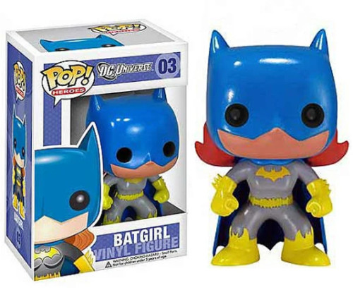 Funko Pop - Dc: Heroes Comics - Batman Batgirl 03 - Dc Batman - #03 FUNKO POP #03 - Produto Original