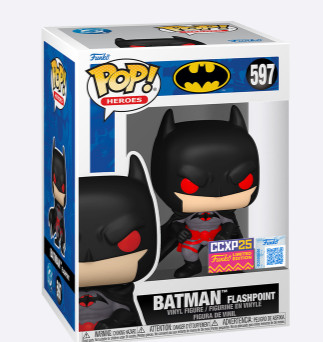 Funko Pop - Batman Flashpoint 597 (ccxp25) - Batman - #597 FUNKO POP #597 - Produto Original