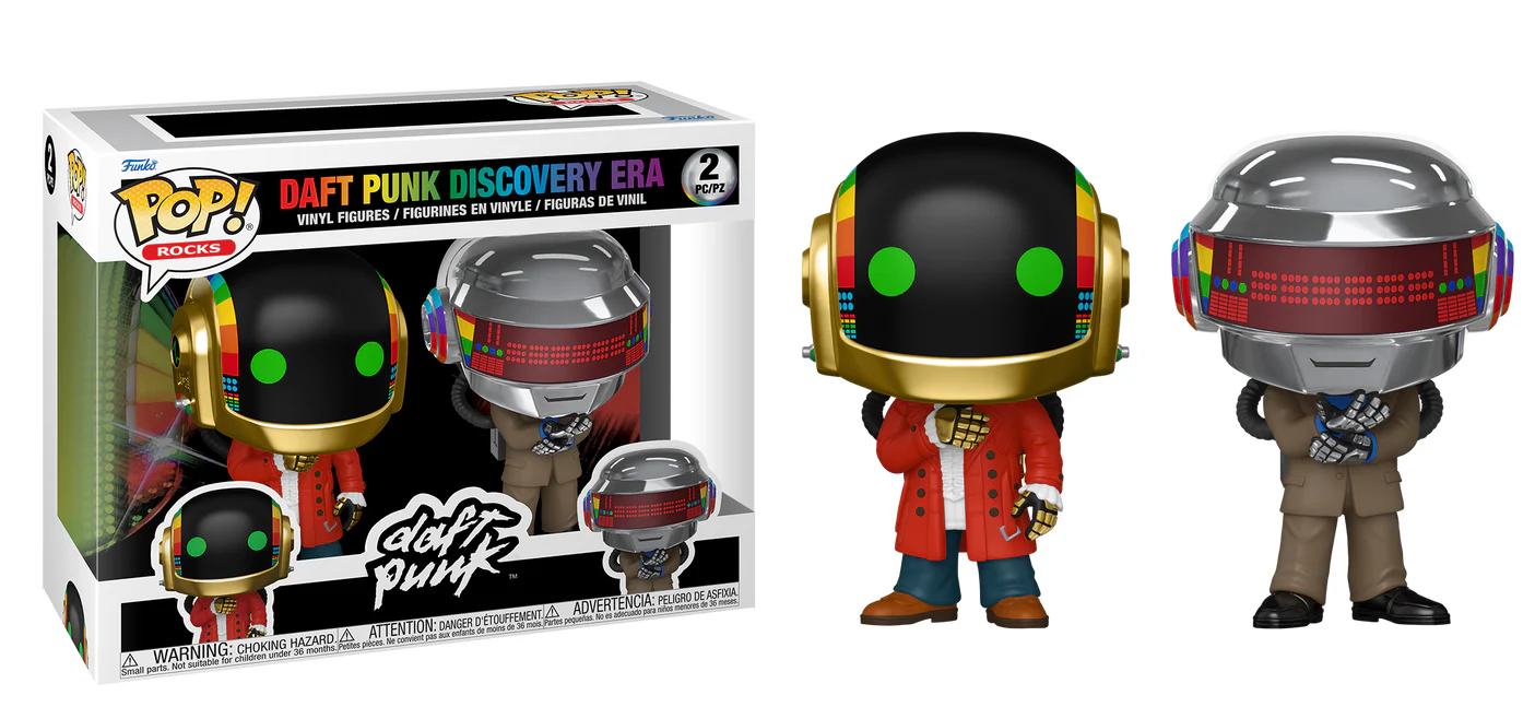 【Funko Pop!】DAFT PUNK セット Funko Pop - Daft Punk - 2 Pack Daft Punk Discovery Era - Daft Punk