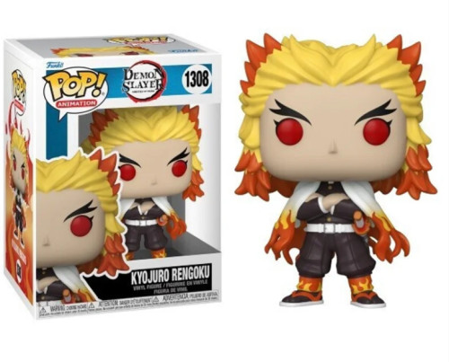 Funko Pop - Demon Slayer - Kyojuro Rengoku 1308 - Demon Slayer Kimetsu No Yaba - #1308 FUNKO POP #1308 - Produto Original