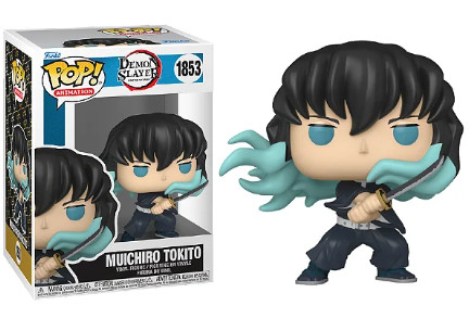 Funko Pop - Demon Slayer - Muichiro Tokito 1853-Demon Slayer Kimetsu No Yaba-1853