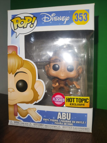 Funko Pop - Disney - Abu (Flocked) #353 - Aladin - #353