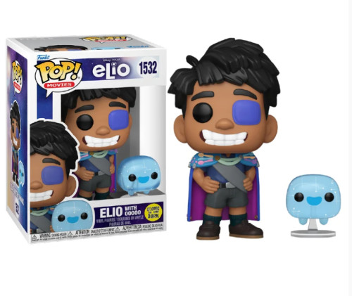 Funko Pop - Disney: Elio - Elio With OOOOO 1532 (GLOW) elio #1532 - Produto Original