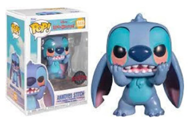Funko Pop - Disney: Lilo & Stitch - Annoyed Stitch 1222 - Disney Lilo E Stitch - #1222 FUNKO POP #1222 - Produto Original