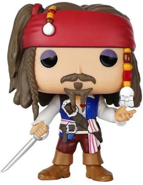 Funko Pop - Disney: Piratas do Caribe - Capitão Jack Sparrow 172 (LOOSE)-Pirates Of The Caribbean Dead Men Tell Tales-172