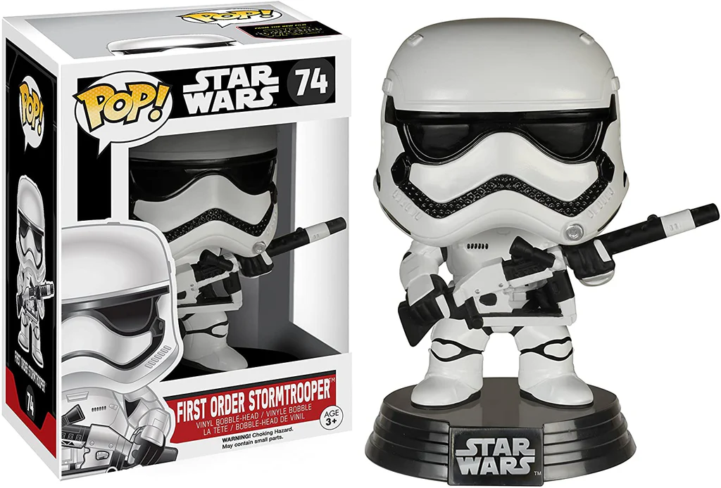 Funko Pop - Disney: Star Wars - First Order Stormtrooper #74 Stars Wars #74 - Produto Original
