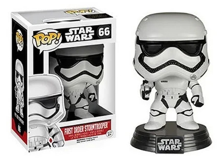 Funko Pop - Disney: Star Wars - First Order Stormtrooper 66 - Star Wars - #66 FUNKO POP #66 - Produto Original