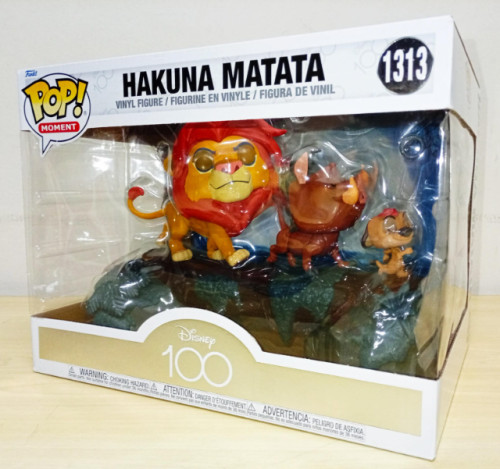 Funko Pop - Disney 100 Anos: Rei Leão - Hakuna Matata 1313 - Disney: O Rei Leão / The Lion King - #1313