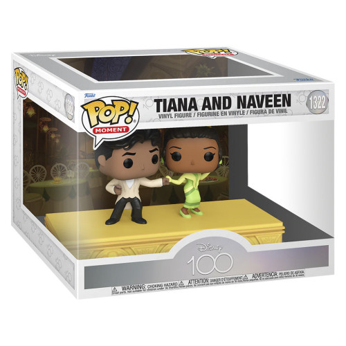 Funko Pop - Disney 100 anos - Tiana and Naveen 1322-Disney 100th Anniversary-1322