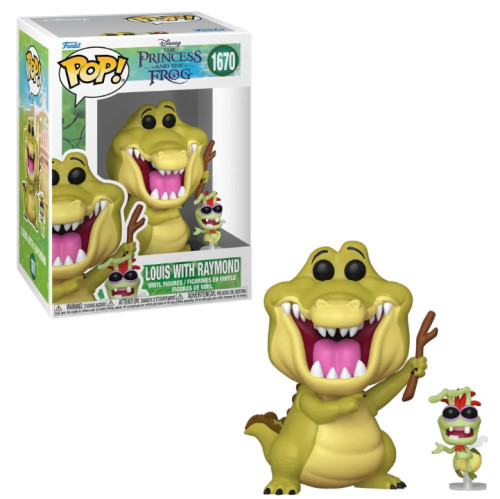 Funko Pop - Disney A Princesa E O Sapo Louis E Raymond-Disney Louis E Raymond-1670