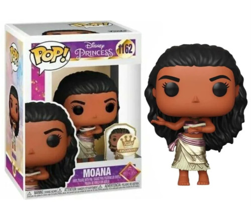 Funko Pop - Disney Princesas - Moana Glod 1162 (funko Shop) - Disney Moana - #1162-FUNKO POP-1162
