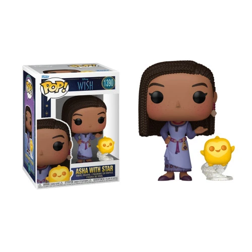 Funko Pop - Disney Wish - Asha Com Estrela - 1390-Disney Wish-1390