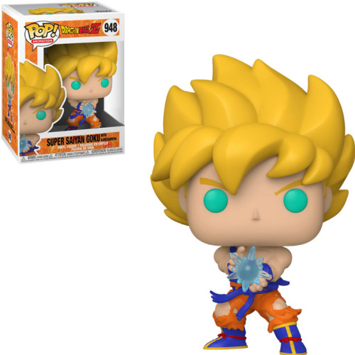 Funko Pop - Dragon Ball -  Goku Super Saiyan Kamehameha 948 - Dragon Ball Super - #948 FUNKO POP #948 - Produto Original