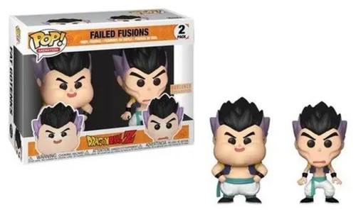 Funko Pop - Dragon Ball Z - 2 Pack Failed Fusions (BoxLunch) FUNKO POP #2 - Produto Original