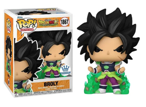 Funko Pop - Dragon ball Z - Broly 1867 (Funko Shop) Dragon Ball Z #1867 - Produto Original