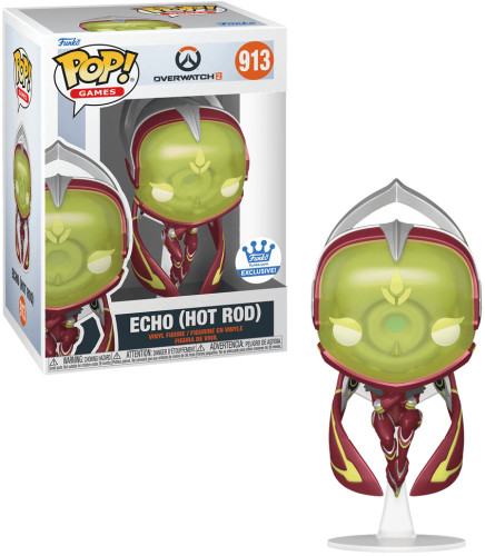 Funko Pop - Echo ( Hot Rod ) ( Funko Exclusive ) - Overwatch - #913