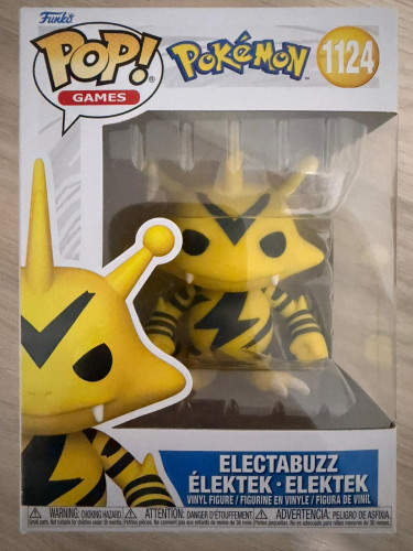 Funko Pop - Electabuzz Pokemon #1124 - Produto Original