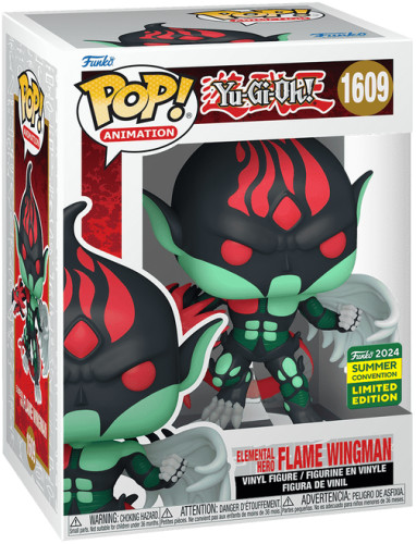 Funko Pop - Elemental Hero Flame Wingman-Yu-Gi-Oh!-1609