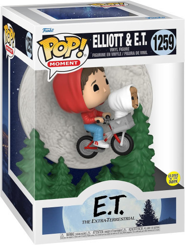 Funko Pop - Elliot & E.t #1259 Glows In The Dark - E.t O Extraterrestre E.T Extra Terrestre #1259 - Produto Original