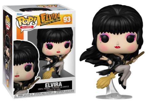 Funko Pop - Elvira On Broom-Elvira-93