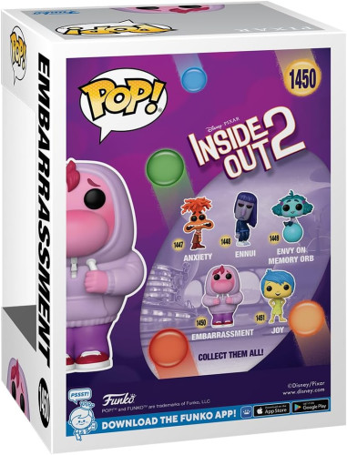 Funko Pop - Embarrassment - Disney Inside Out - #1450