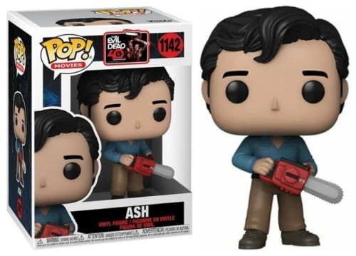 Funko Pop - Evil Dead 40th Anniversary - Ash 1142 (Caixa Danificada) Funko #1142 - Produto Original