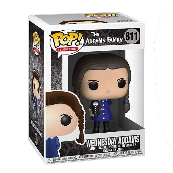 Funko Pop - Família Addams - Wednesday - Wandinha #811 A FAMILIA ADDAMS #811 - Produto Original