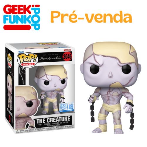 Funko Pop - Frankenstein Exclusivo Netflix Frankenstein #2046 - Produto Original