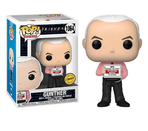 Funko Pop - Friends - Gunther 1064 (Chase)-Friends-1064