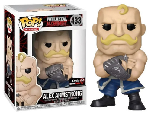 Funko Pop - Fullmetal Alchemist - Alex Armstrong 433 (gamestop) . #433 - Produto Original